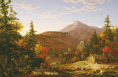 The Hunter's Return Thomas Cole